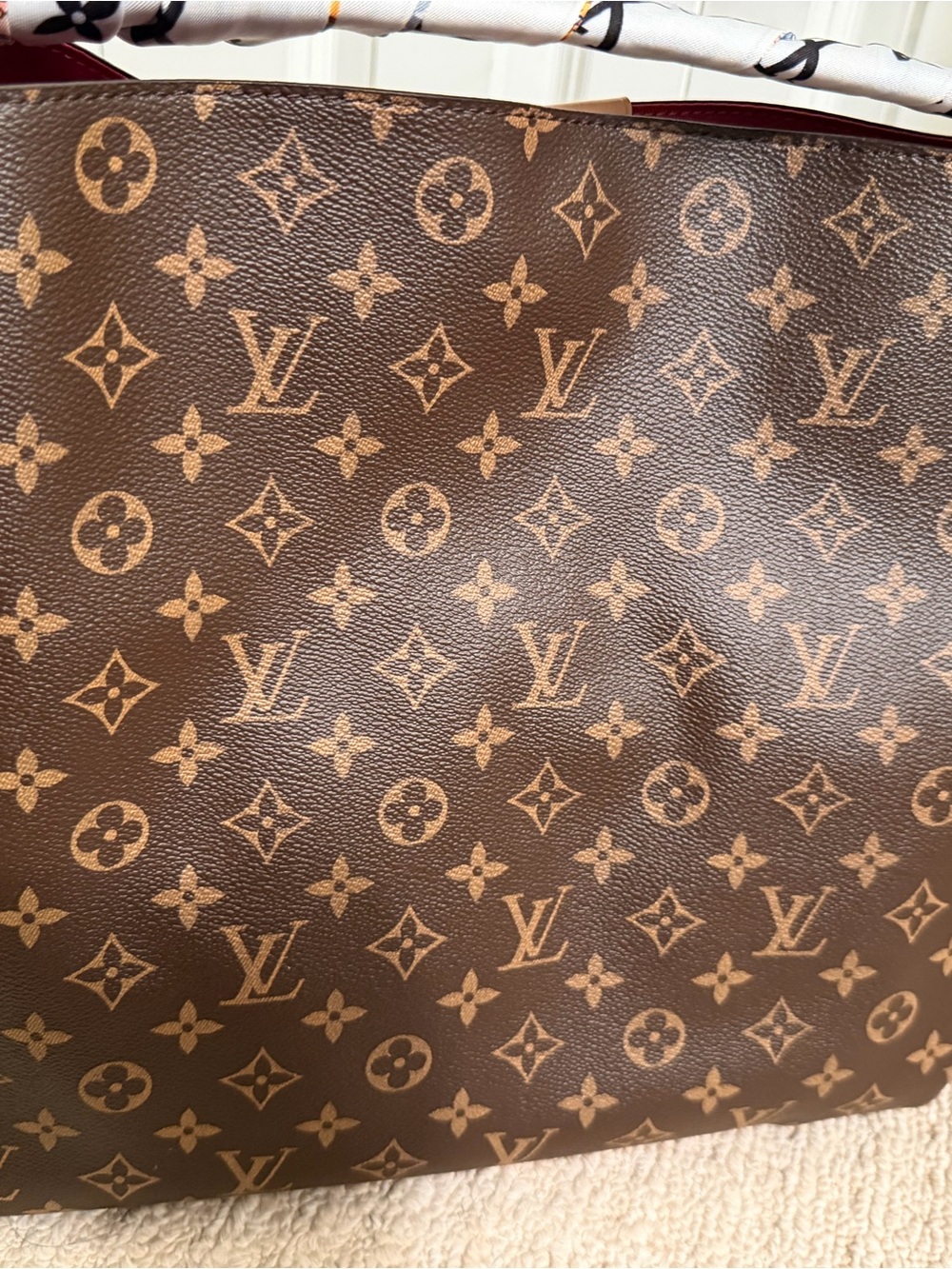 Louis Vuitton gracefull mm brand new never use  w/o  lv tag as my initial on it - Picture 2 of 7